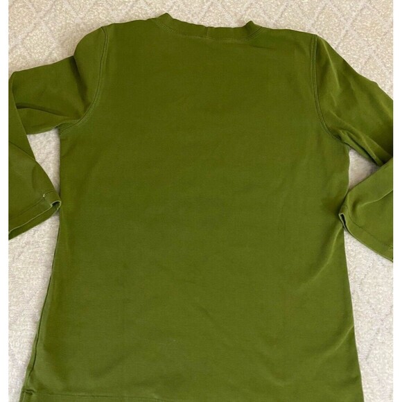 Preswick & Moore Women’s Lightweight Green Stretch Top  Size Petite Medium - Picture 8 of 14